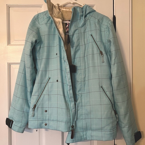 Woman’s Small Blue Burton Ski Jacket - Picture 1 of 3